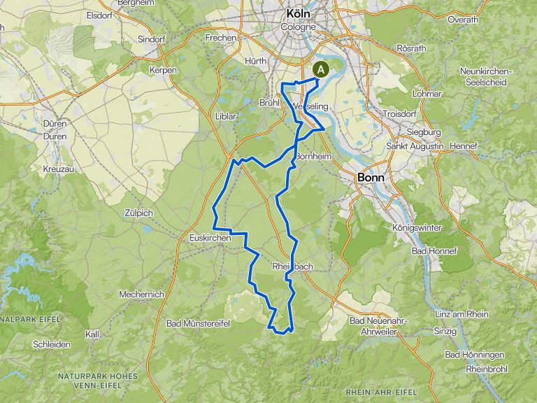 RTF 2025_RTC_Rodenkirchen_114km | Rennrad-Tour | Komoot